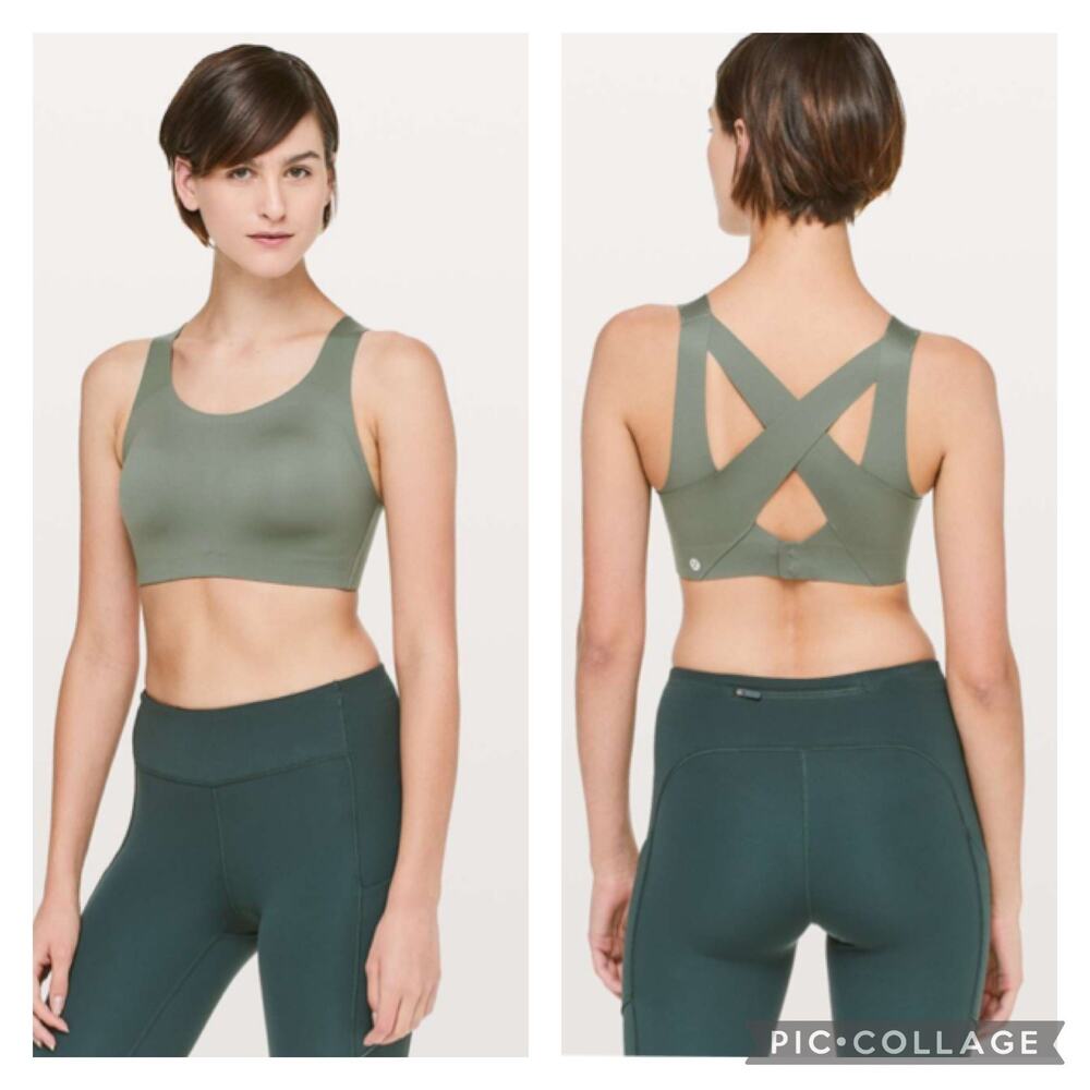 Lululemon Enlite Bra Misty Meadow Size 36C